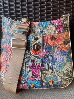 NWT Brahmin Small LEIA in LASSO Melbourne Crossbody Bag
